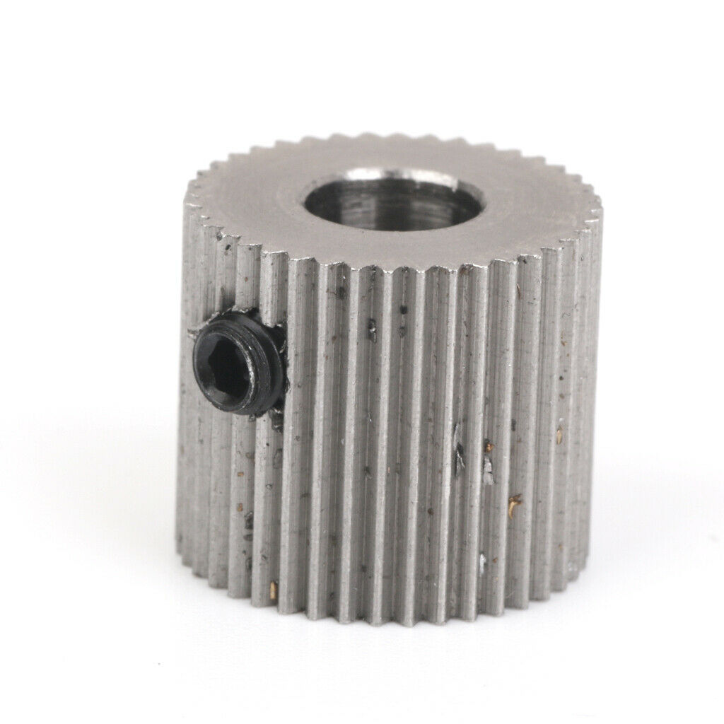 Stainless Steel Extruder Gear Drive Gear Shaft 5mm F.3DPrinter 1.75mm Filament
