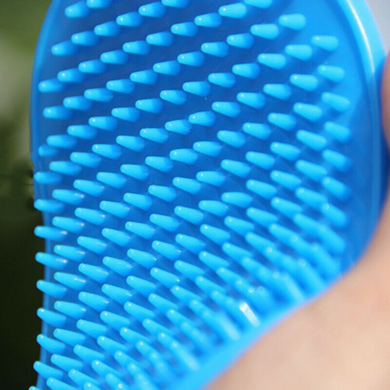 Pet Dog Cat Bath Glove Brush Comb Rubber Hair Grooming Massaging MassageS Ft SJ