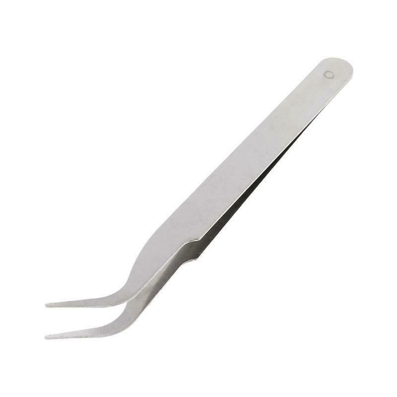 Stainless Steel Clip Cleaning Tweezers Pet Ear Grooming Reptile Feeding Supplies