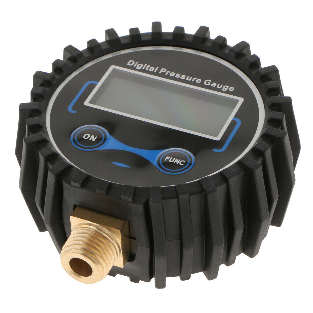 Heavy Duty Tire Pressure Gauge (0- 200PSI) - With Large LED Backlit Perfect For