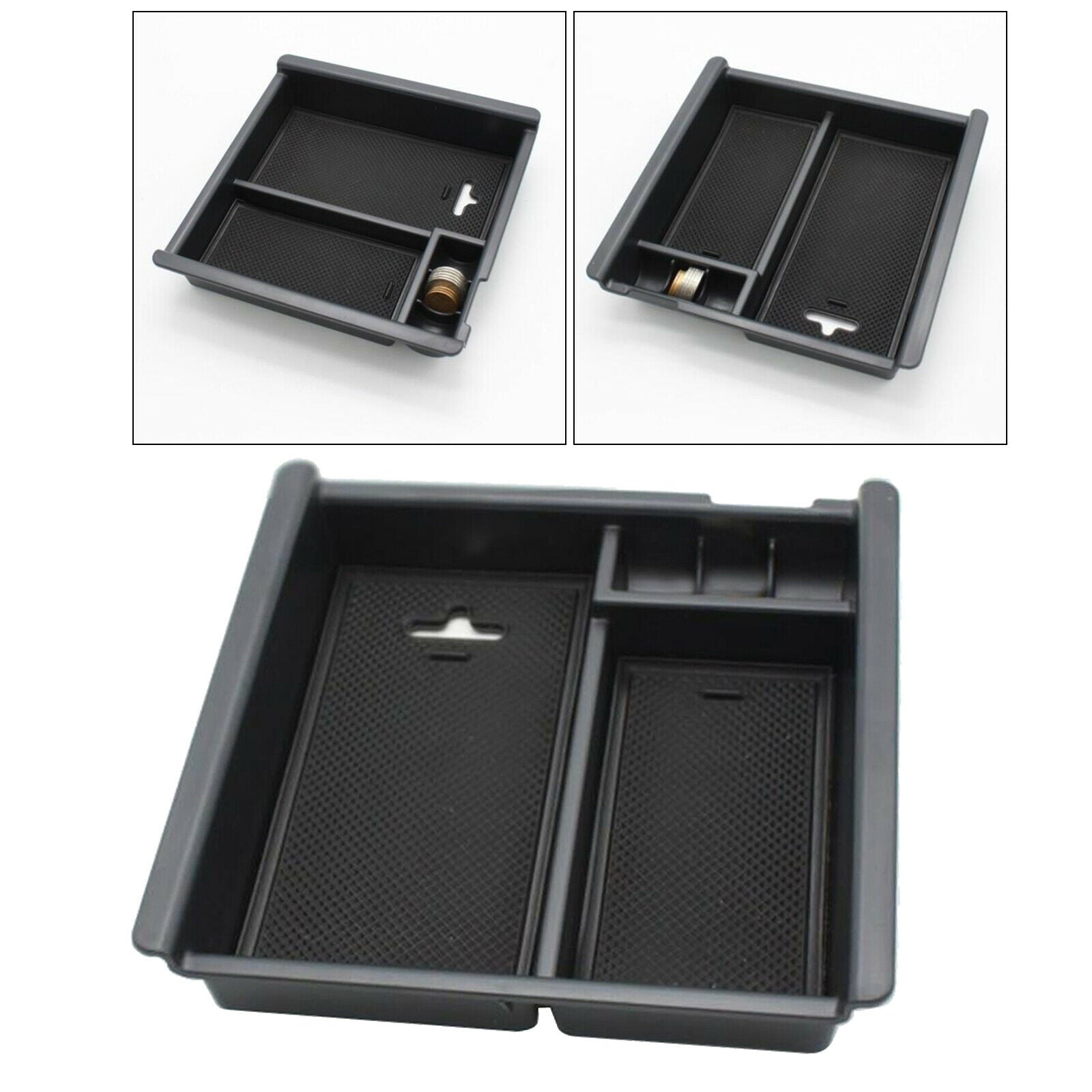 for  Tacoma 16 ~ 18 Center Console Armrest Organizer Tray Storage Box
