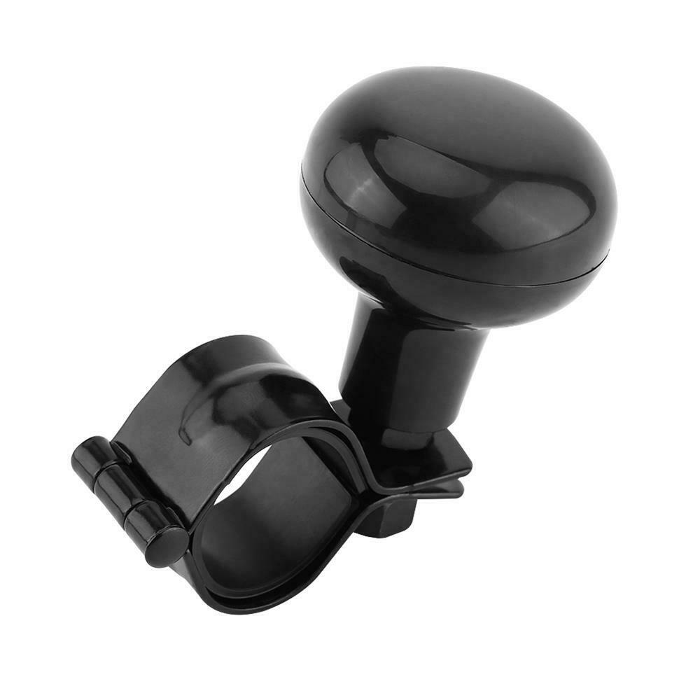 Universal Car Steering Wheel Handle Aid Auto Booster Ball Spinner Knob Black NEW