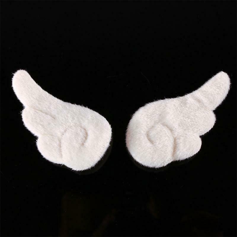 Lovely Barrettes Cartoon Angel Wing Hair Clips Plush Hair Clamps Cute Hairpin