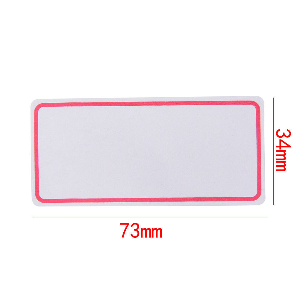 12sheets self adhesive label Blank note label Bar sticky writable name sti.l8