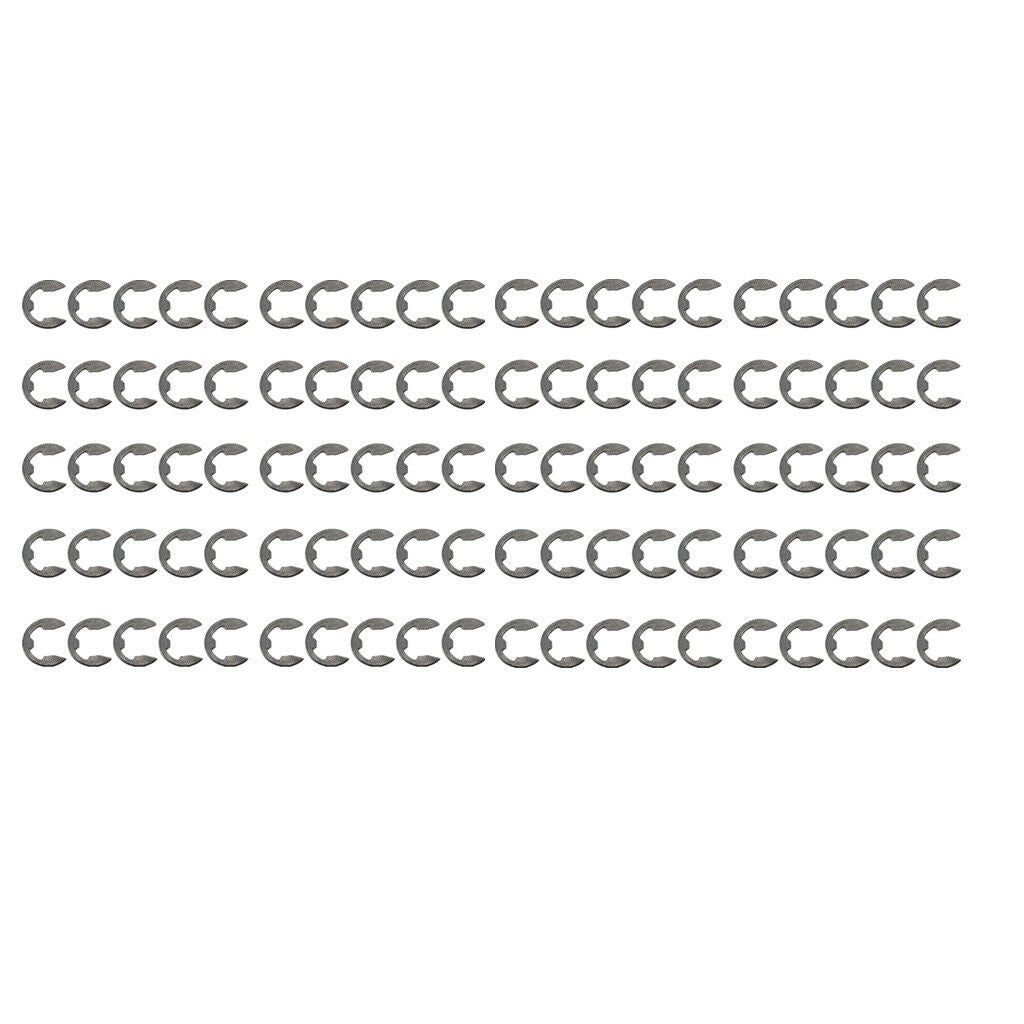 100 PCS E-clip for STIHL MS170 MS180 MS250 MS260 MS361 MS440 MS460 MS660 8mm