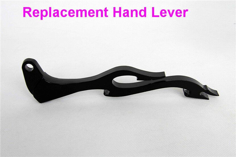 For Yamaha Virago 250 535 700 750 1000 1100 Black Brake Clutch Flame Lever
