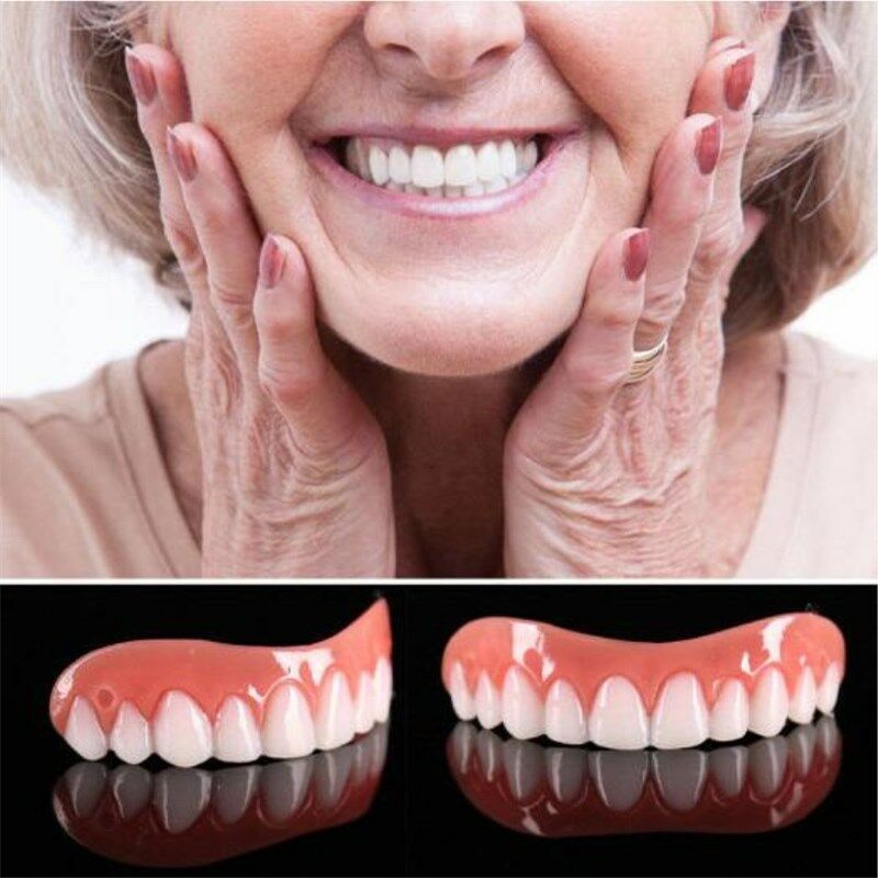 Tooth Replacement Perfect Smile Reusable Removable Installation Instant - New