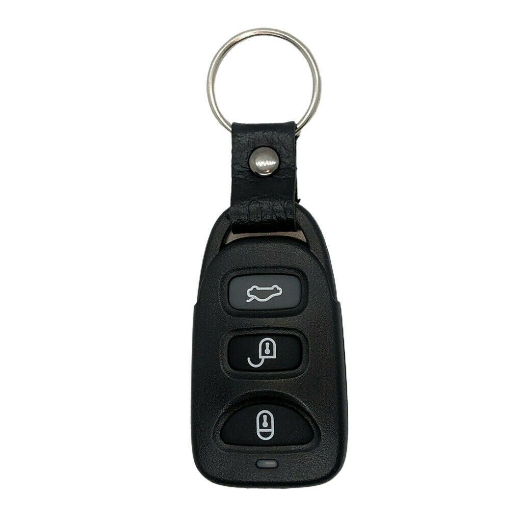 Black 4-key Keyless Car Key Fob Durable for Hyundai Elantra 2011 2013 2014