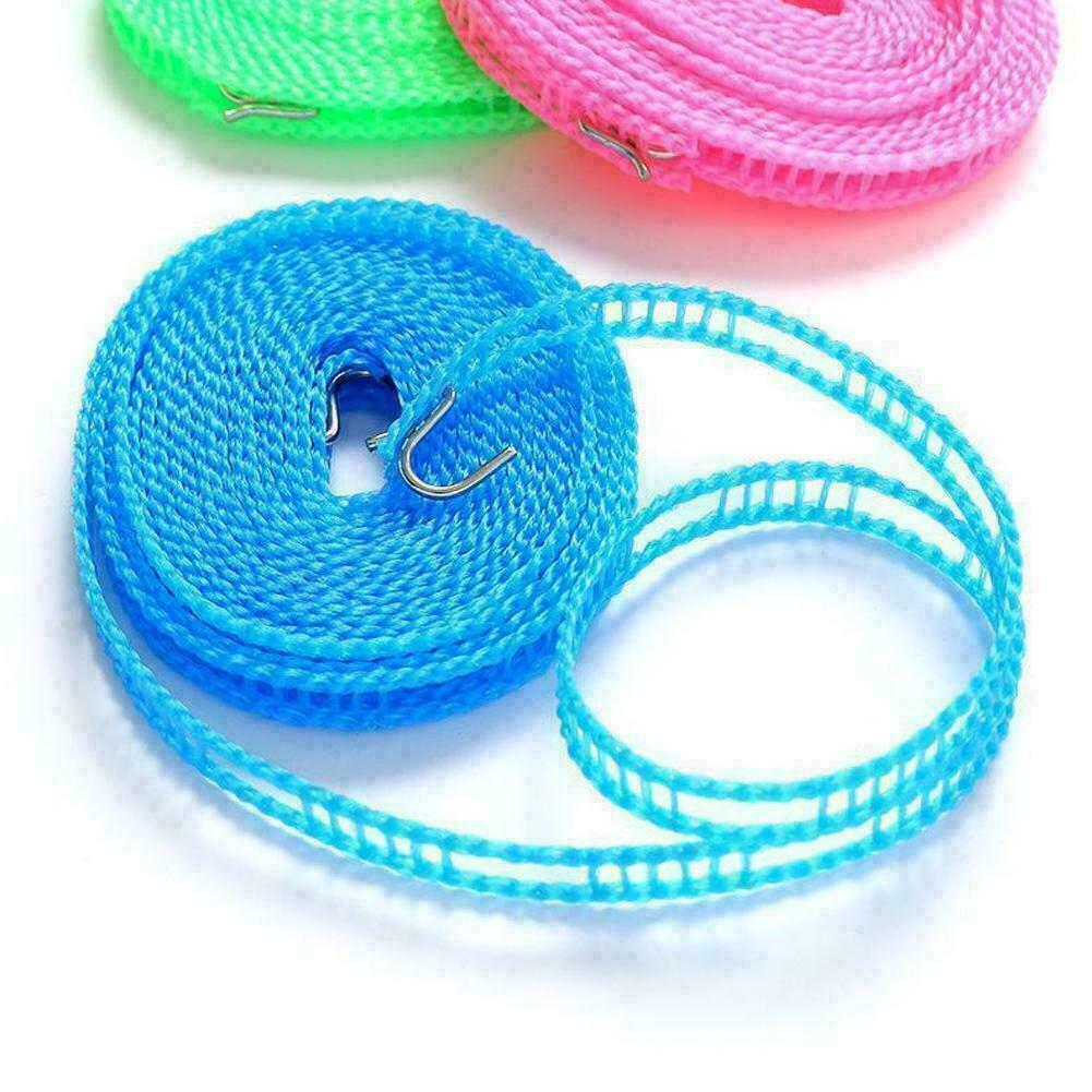 Windproof Non-Slip Clothesline Indoor/Outdoor Clothes Travel Portable line