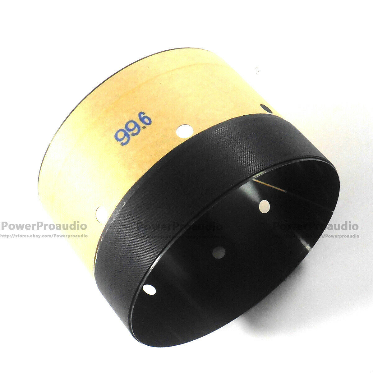 1PC  99.6mm Black aluminum Bass voice coil Pure copper Round wire 8ohm
