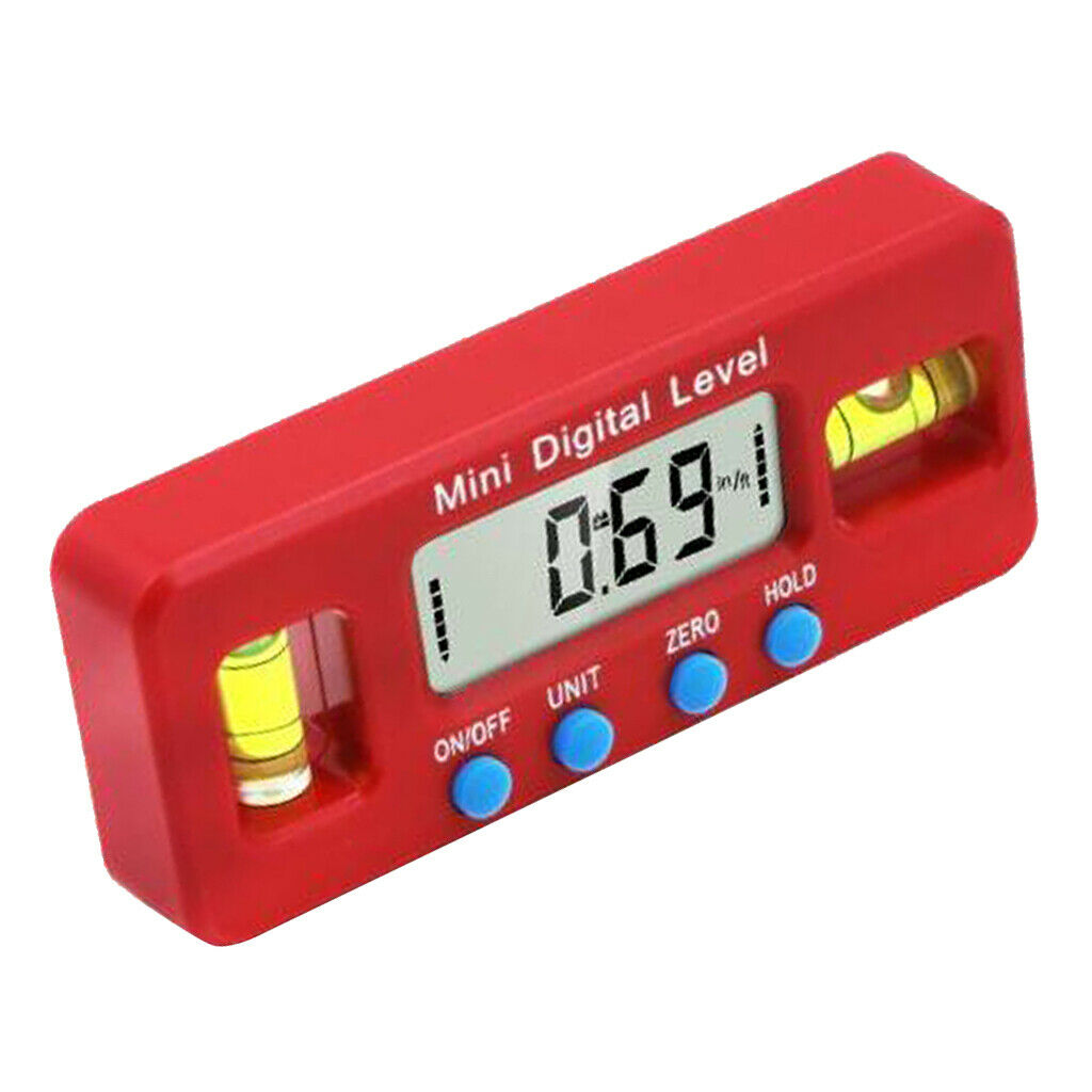 Spirit Level Pocket Mini Precision Scale Magnet Clip