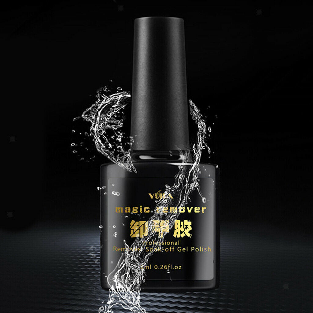 8ML Salon Polish Remover UV Gel Nails Cleaner Polish for Natural Nails