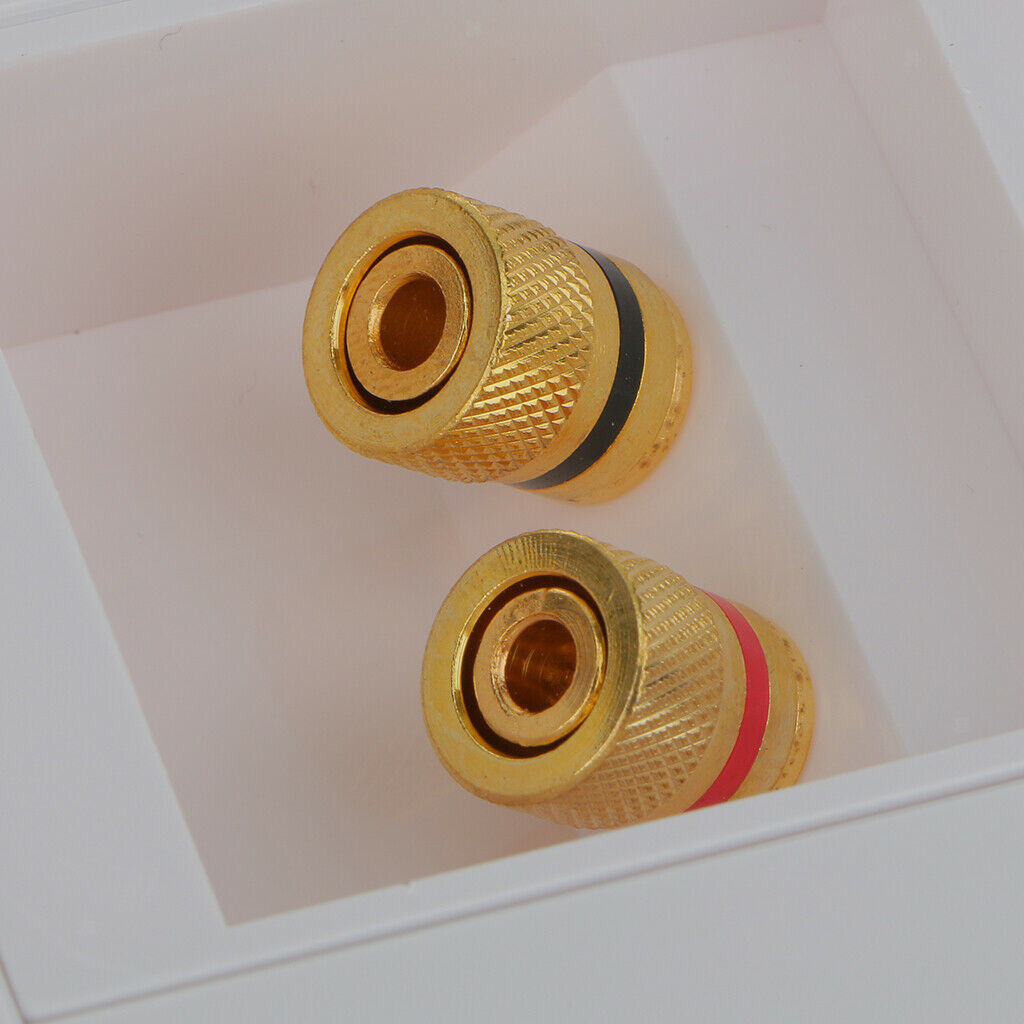 85x85 mm 2 Binding Post Banana Plug Audio   Wall Face Plate Panel Speakers