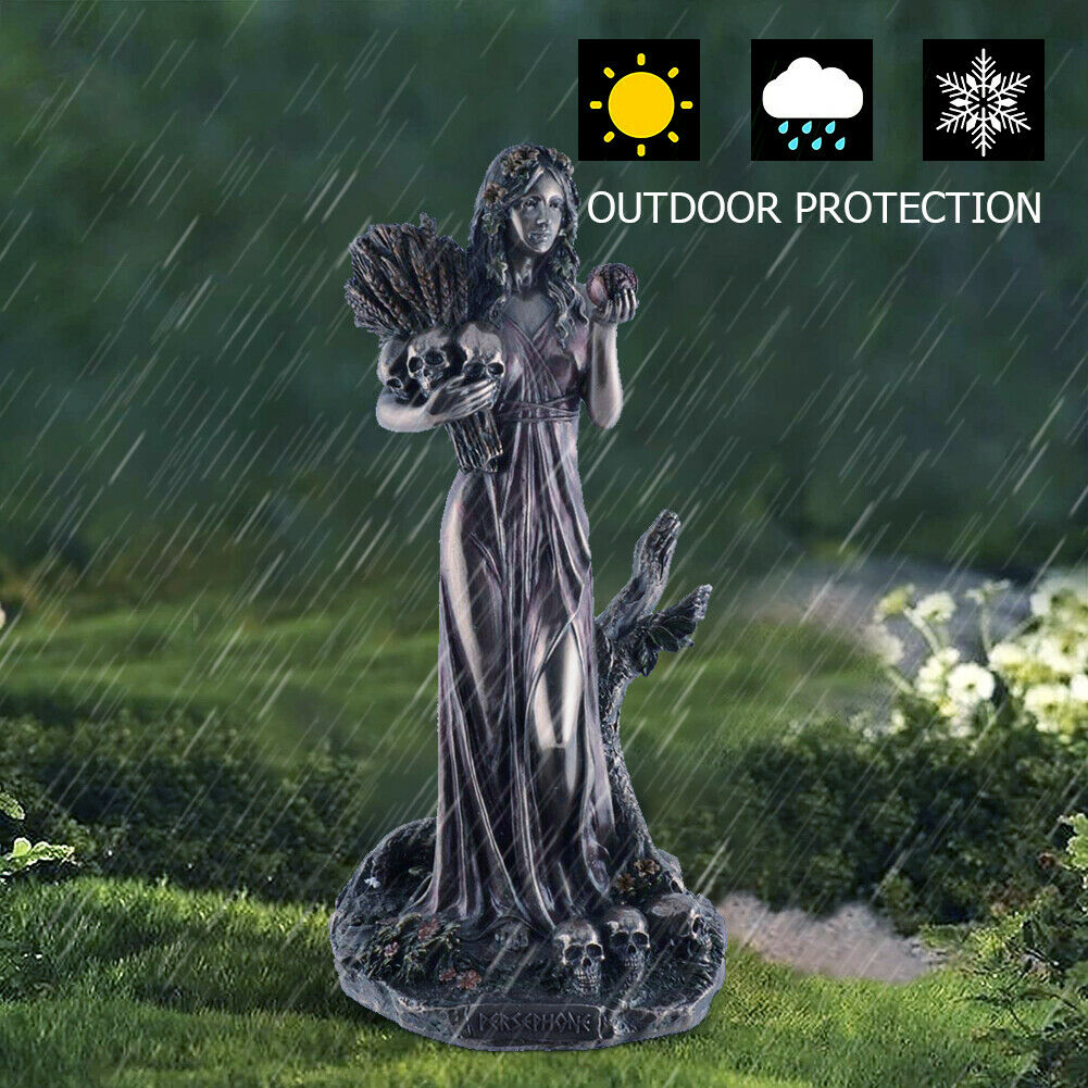 Persephone Greek Goddess of Vegetation and The Underworld Bronze Statue Decor @