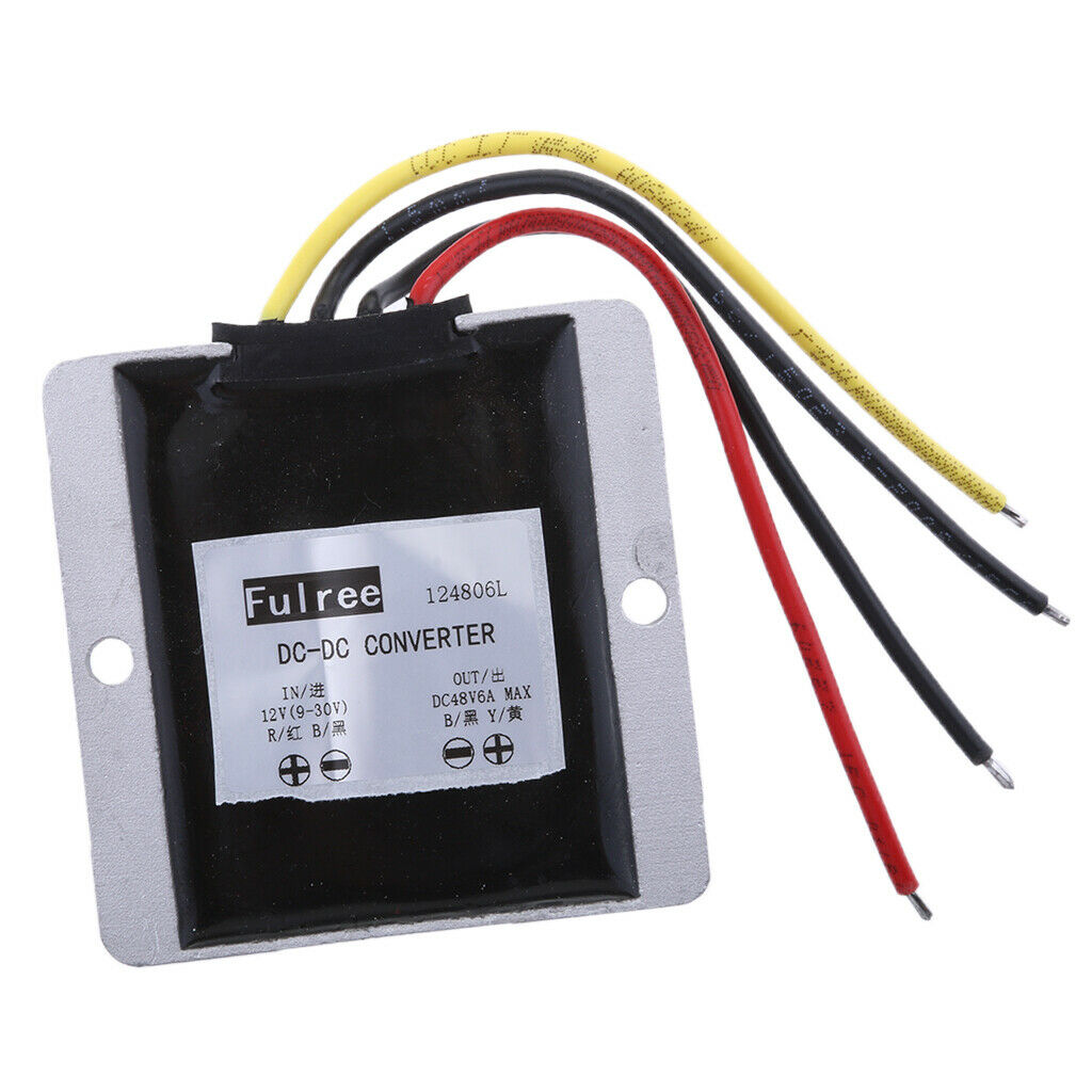 Inverter voltage converter converter step-up 12V / 24V to 48V / 6A for
