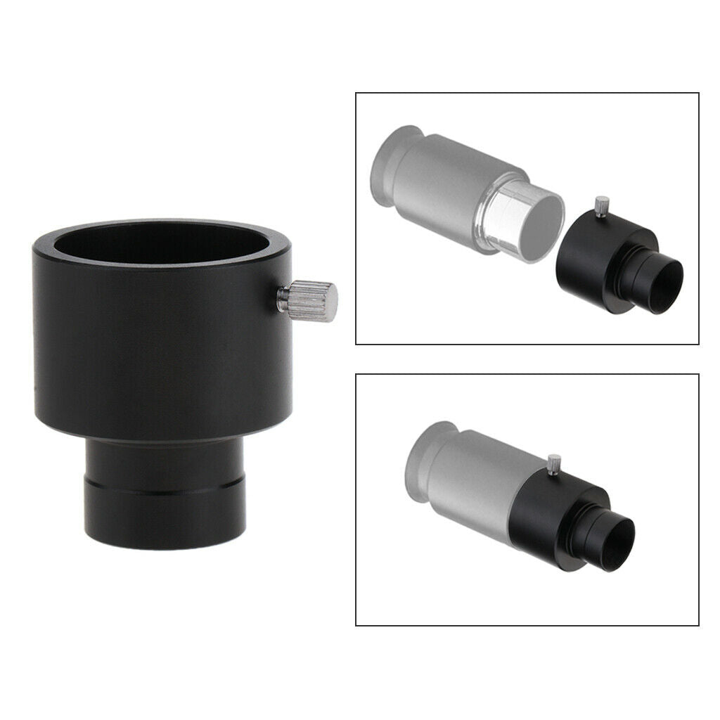 Telescopic eyepiece adapter 1.25 inch to 0.965 "/24.5mm to 31.7mm adapter
