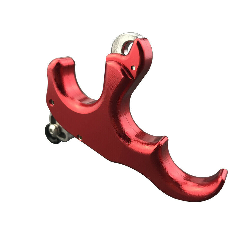 Archery Release Aids Thumb Caliper Trigger 3 Finger Grip Compound Bow Automatic