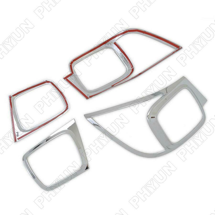 For Chevrolet Malibu 2013-2015 Rear Tail Light Cover ABS Chrome Frame Trim Cover