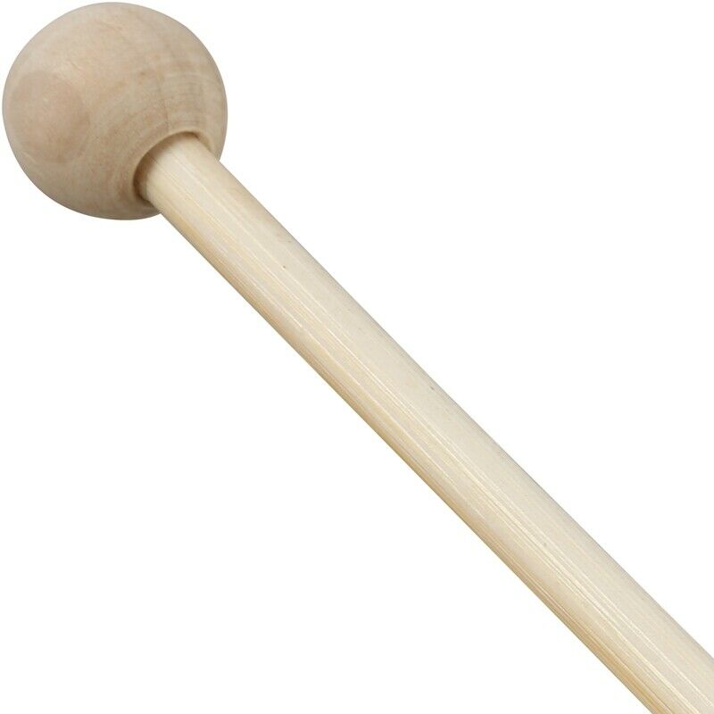 2 Pair Wood Mallets Percussion Sticks for Energy Chime, Xylophone, Wood Block,G2
