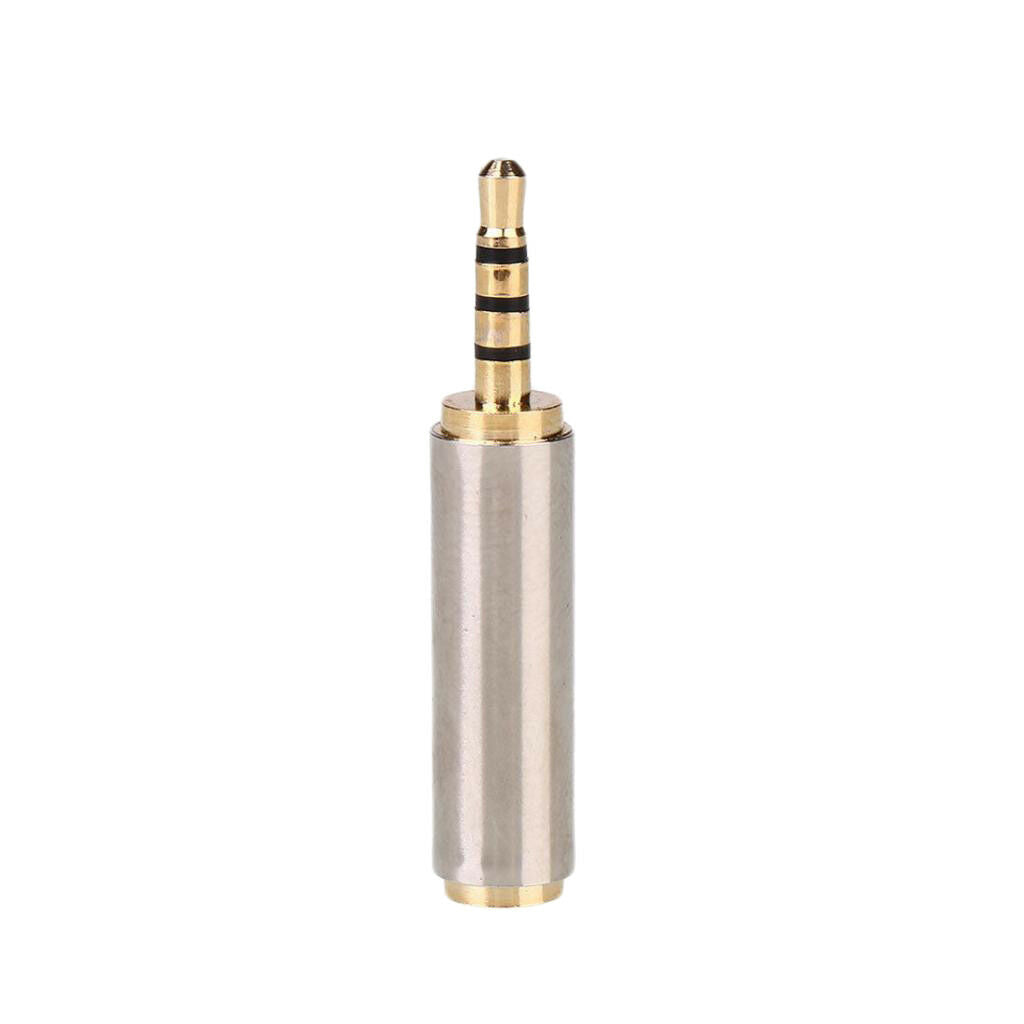 New 2.5mm Male to 3.5mm Female Stereo Audio Headphone   Adapter Converter