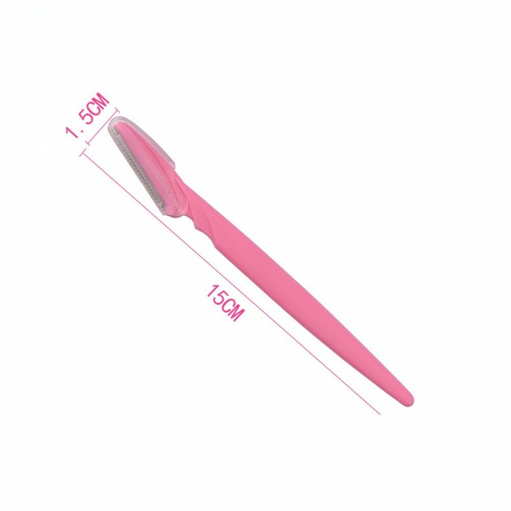10Pcs/set Eyebrow Trimming Artifact for Beginners Eyebrow Scraper Random Color