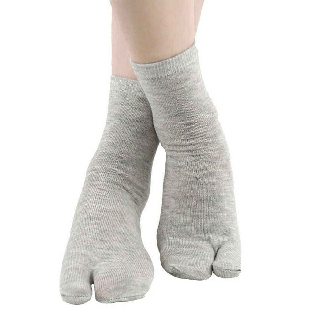 3 Pair Elastic Cotton   Socks 2 Toe Socks Hallux Valgus Corrector