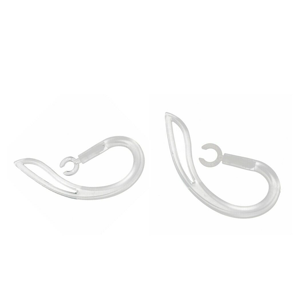 2x Earhook Ear Hook Loop Clip For Universal Headset 6mm Hook 5mm