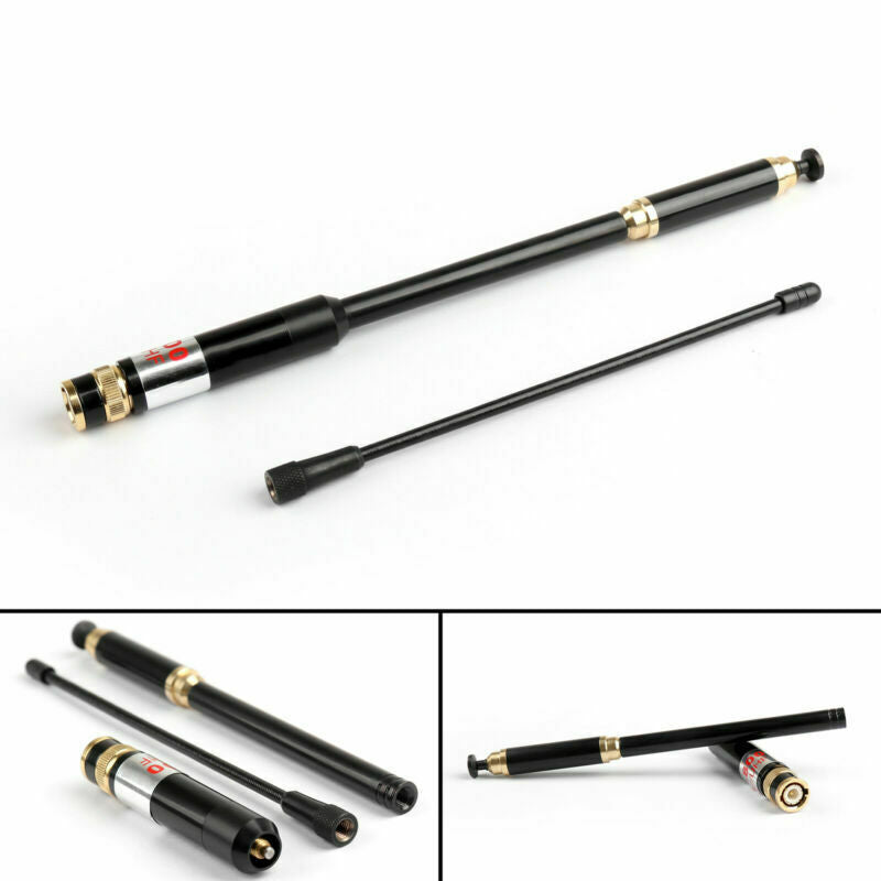 5x AL-800 High Gain Dual Band Extendable Antenna BNC For Icom Yaesu Radio  AT2
