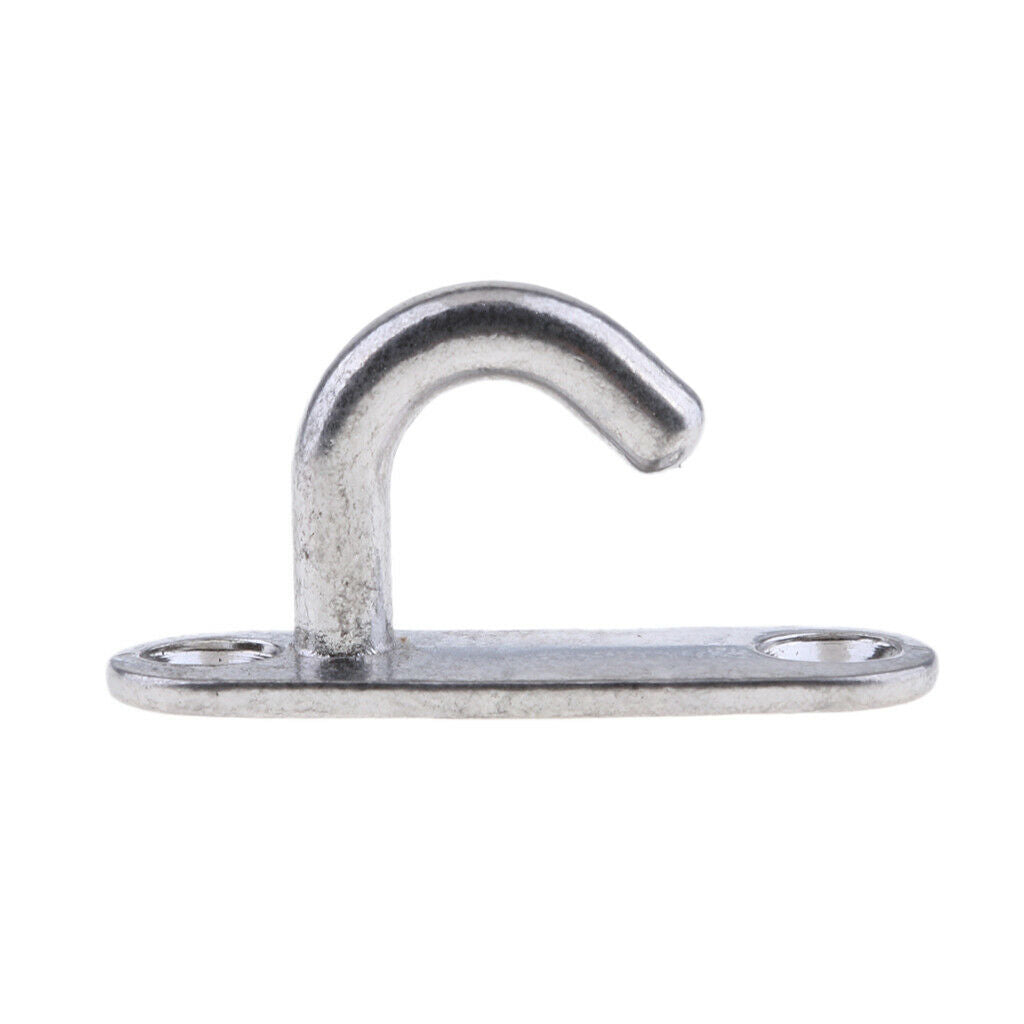 1 Piece Boat Marine Polished Heavy Duty Hook Bracket Yacht Pothook Hanger