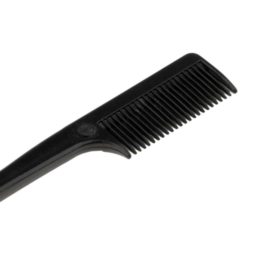 2pc Edge Control Brush Double Sided Comb Smooth Natural Look Polish Hair