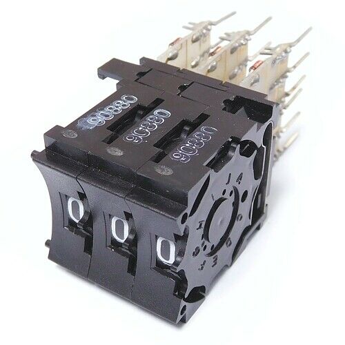 [4pcs] 90880 Rotary Switch BCD THT