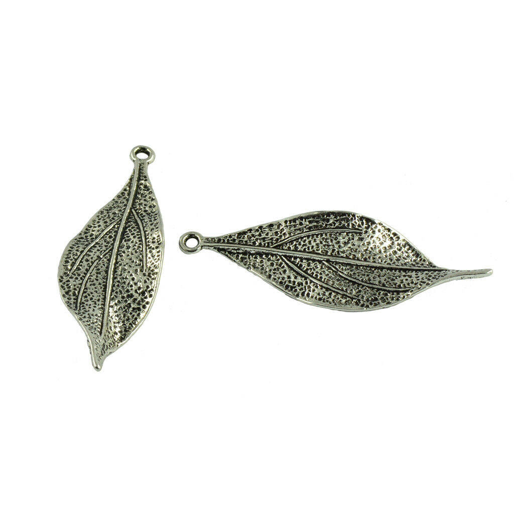 20 Pieces of Novelty Natural Exquisite Leaf Shaped DIY Jewelry Supplies