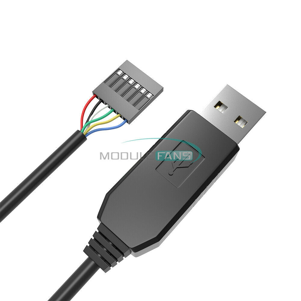 FT232RL 6Pin FTDI USB To Serial adapter Module USB TO TTL RS232  Arduino Cable