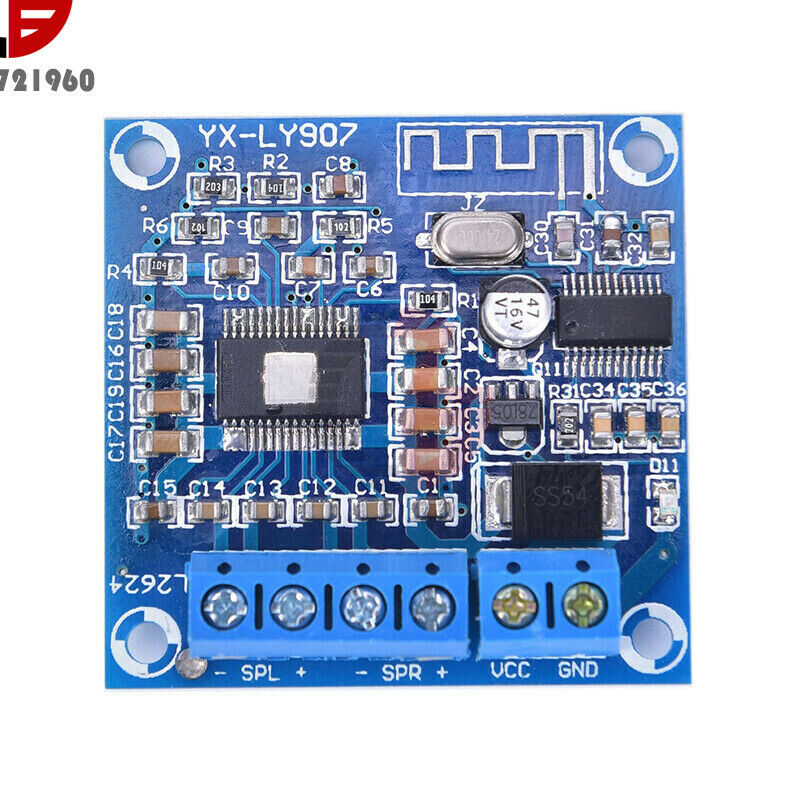 DC12-24V TPA3116D2 Digital Bluetooth Power Amplifier Module 50W*50W Dual Channel