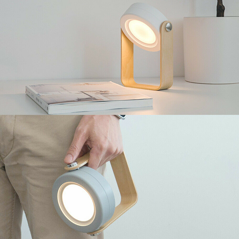 LED Desk Lamp Multifunctional Bedside Table Light Lantern Night Lights Gift
