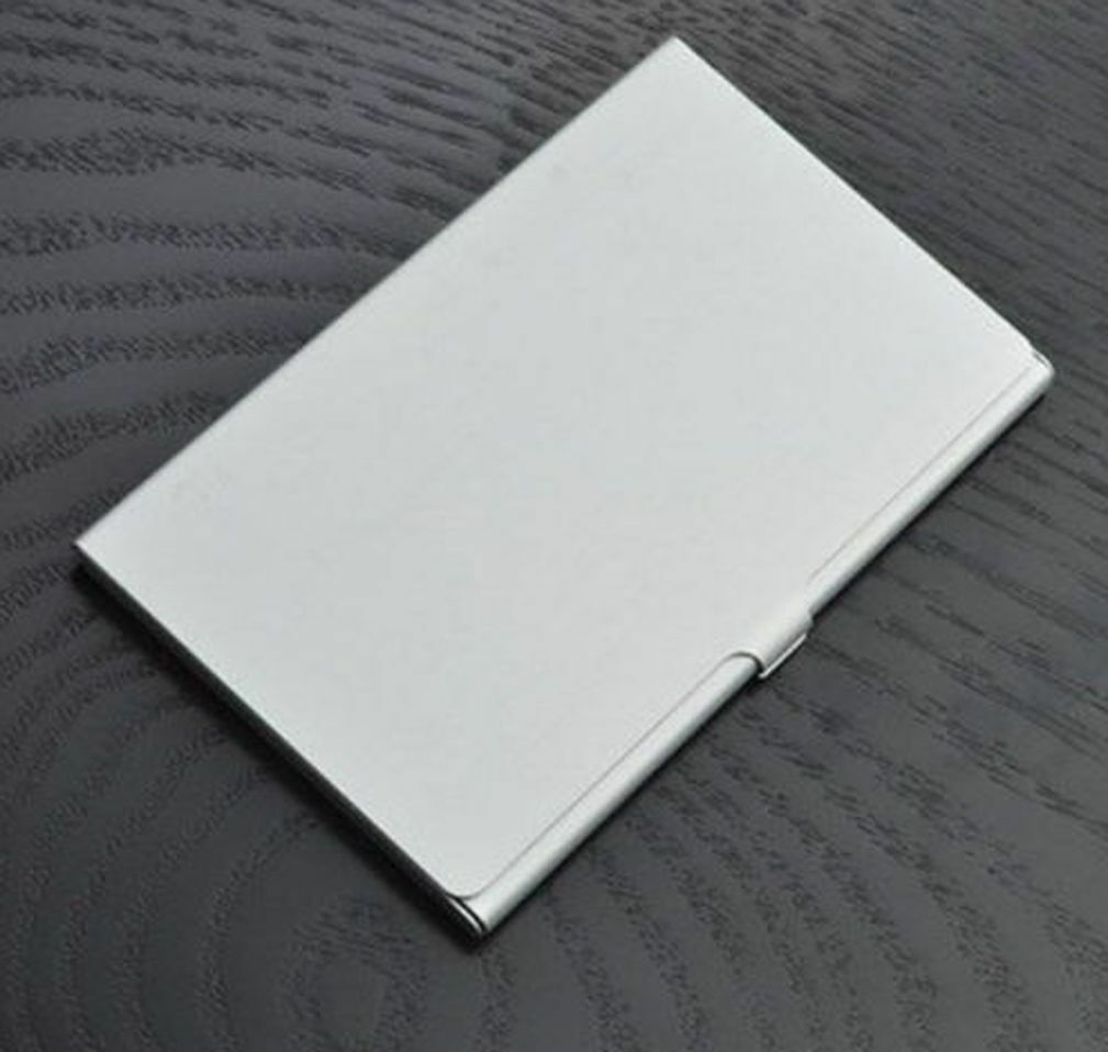 Metal Stainless Steel Pocket Business Name Credit ID Card Case Box Holder