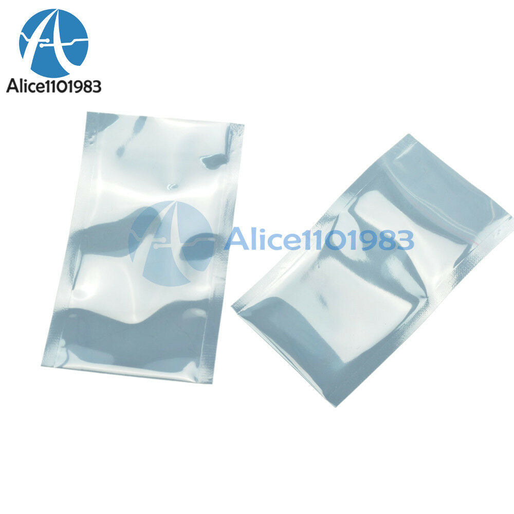 50PCS Aluminized ESD Anti-Static Shielding Bags 60 x 100mm