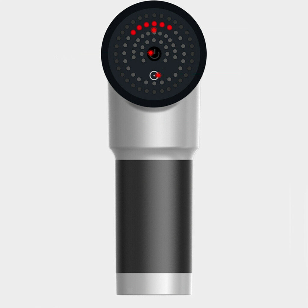Percussion Massage Gun Tissue Massager Muscle Quiet 6-Speed Gym Travel