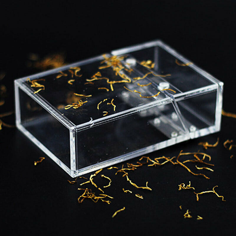 Acrylic Transparent Cigarette Case Portable Package Dust-proof Storage BoxM XC