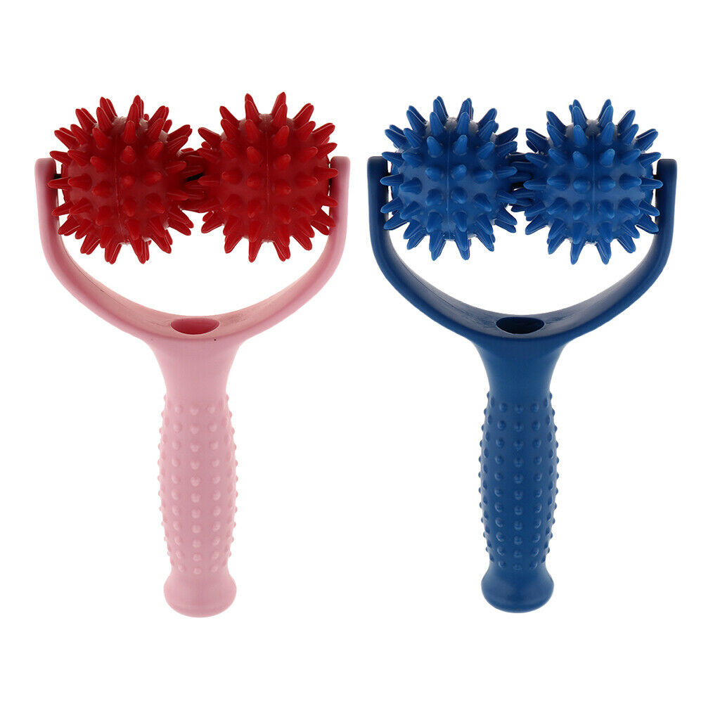 2 Pack Y Shaped Roller Massage Ball Massager Hand Muscle Soreness Relief