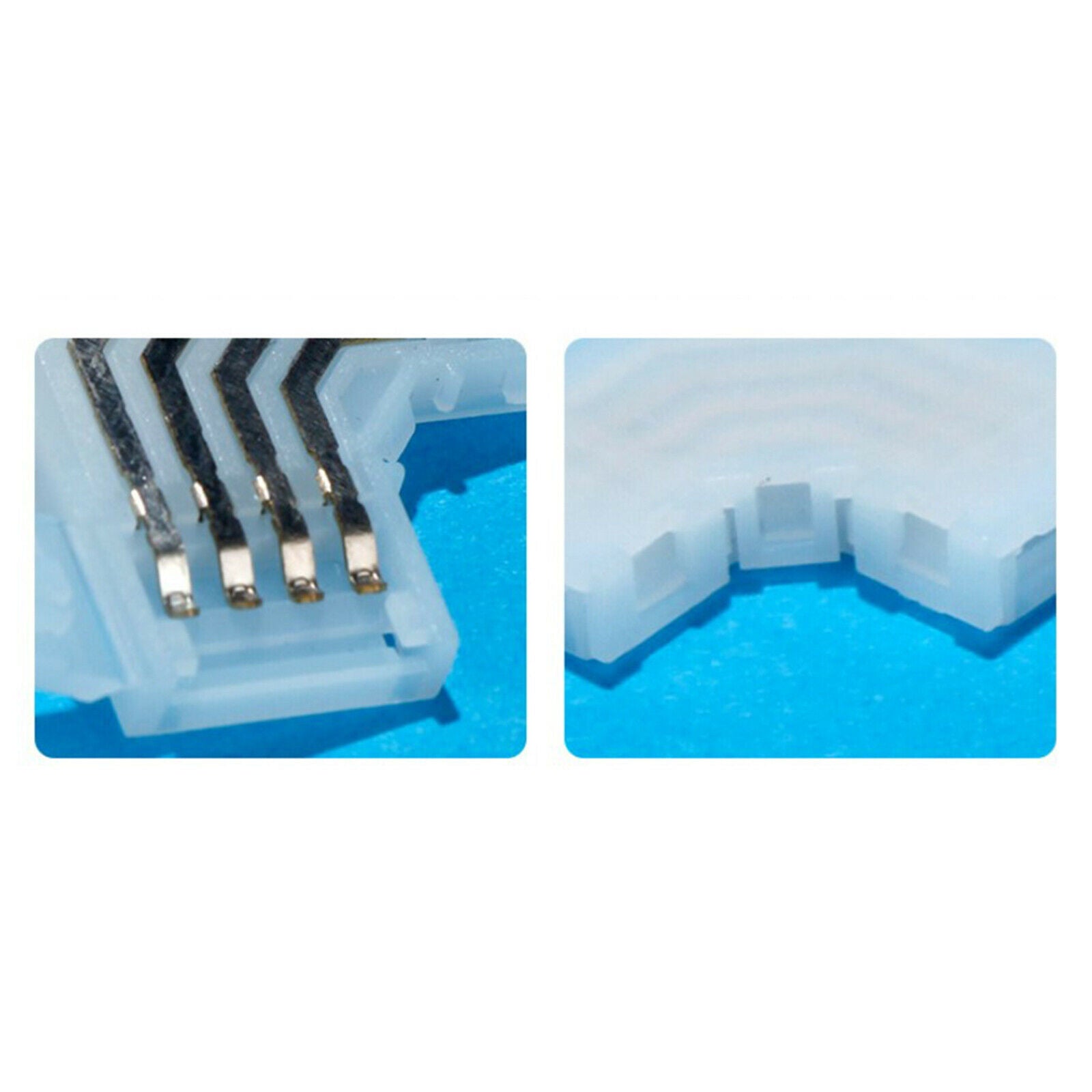 5pcs LED Strip Light Corner Connectors RGB L Shape Adapters 90 Degree Joint