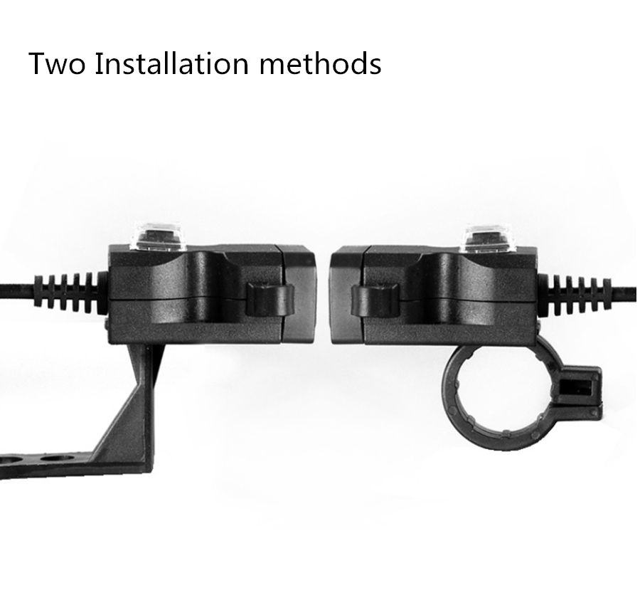 Dual USB jack 3.1A 12V Motorcycle Waterproof Phone Charger Outlet With Switch