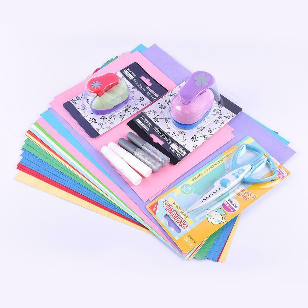 1/set DIY Craft Punch Paper Shaper Card Making Scrapbooking Flower Tools Kit