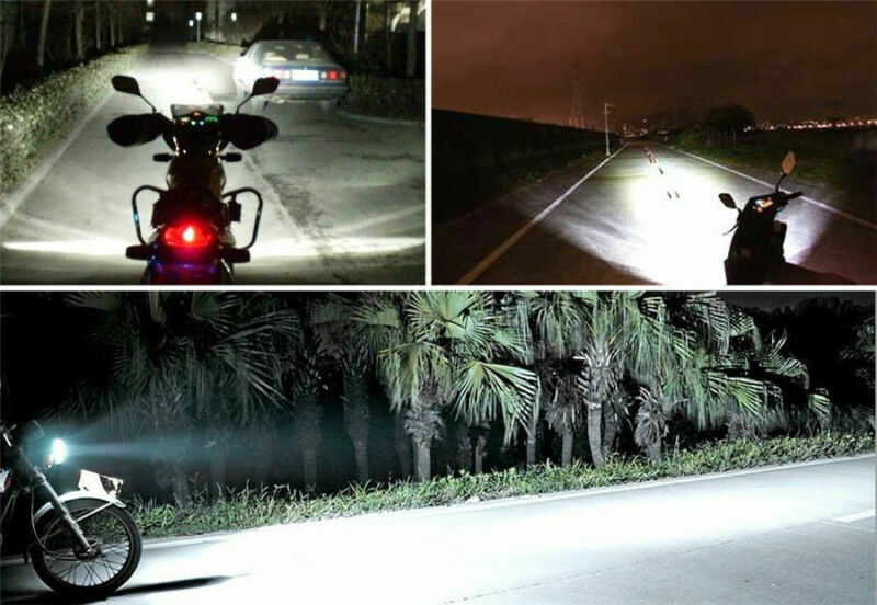 Motorcycle LED Headlight Bulb H4 HS1 BA20D P15D H6 3500LM 35W Hi/Lo Beam Light