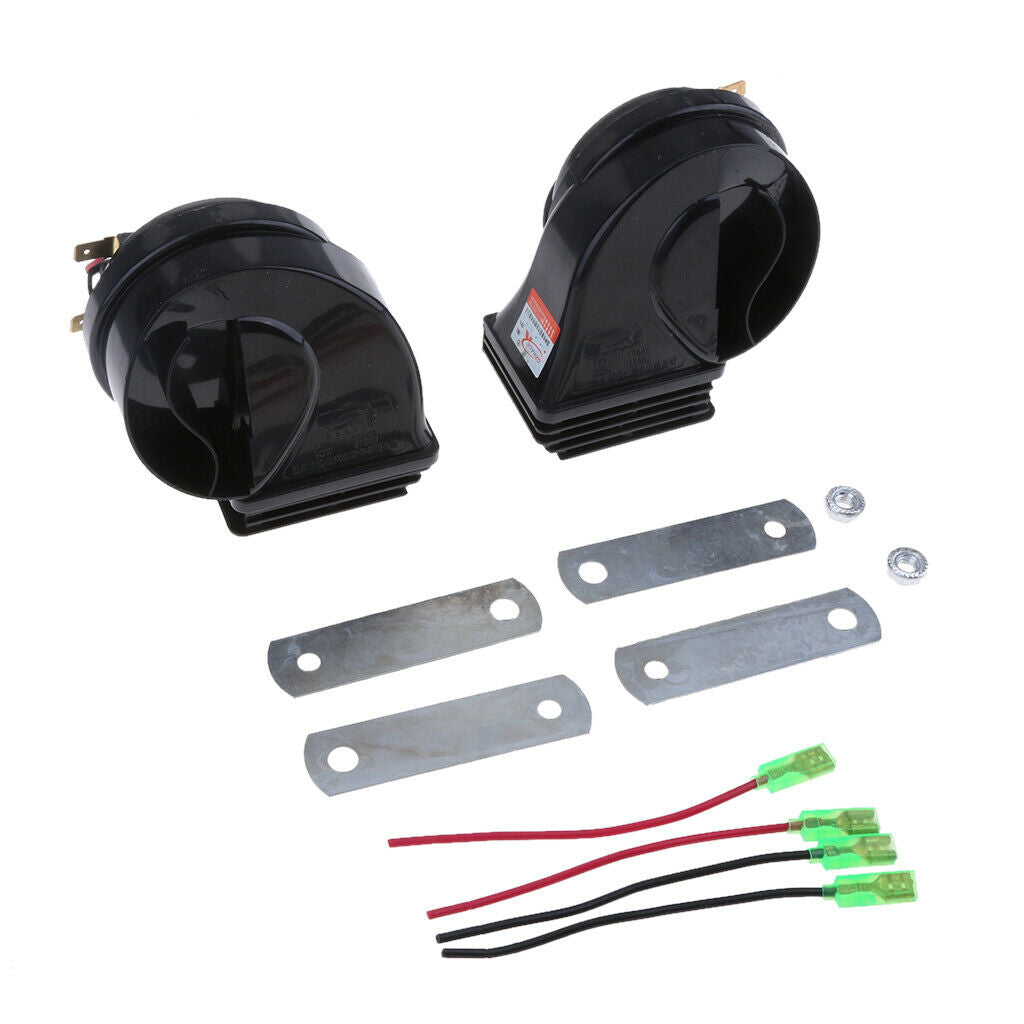 Led Alarm Sound Vehicle Car Horn Siren DC 12V