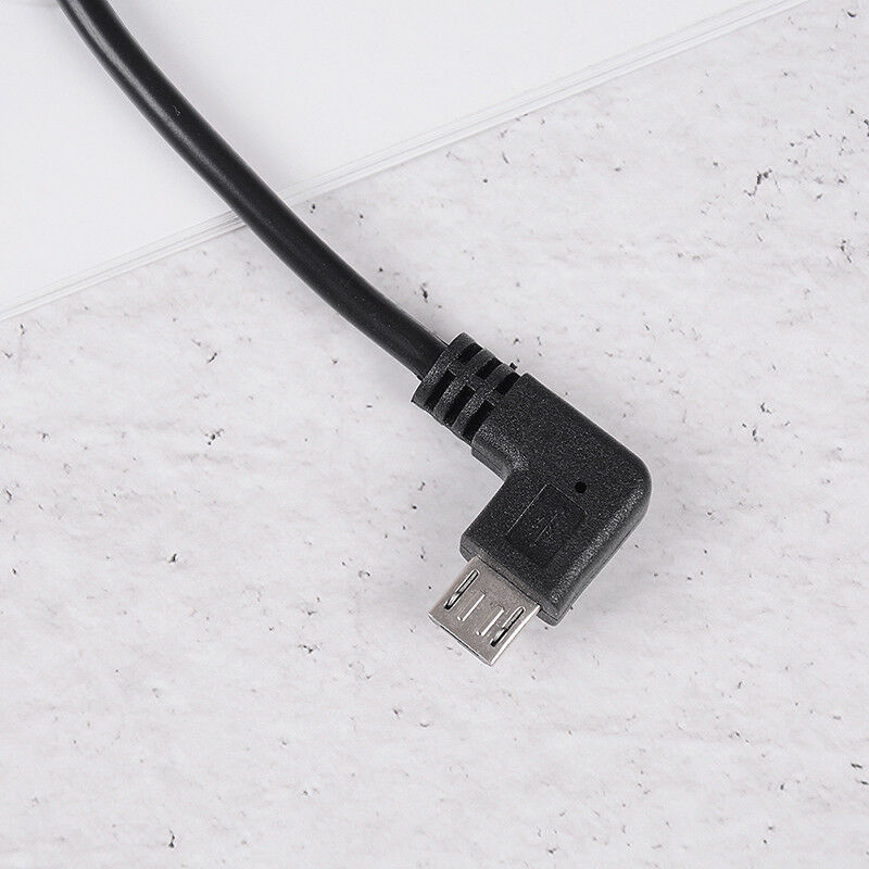 13cm left angle micro usb to type c cable otg at both ends for oppo ha-2se J TH