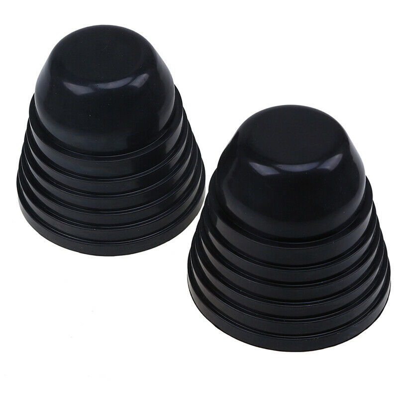 2x Car Headlight Bulb Dust Cap Cover For HID Xenon Halogen Bulb Rubber Universal