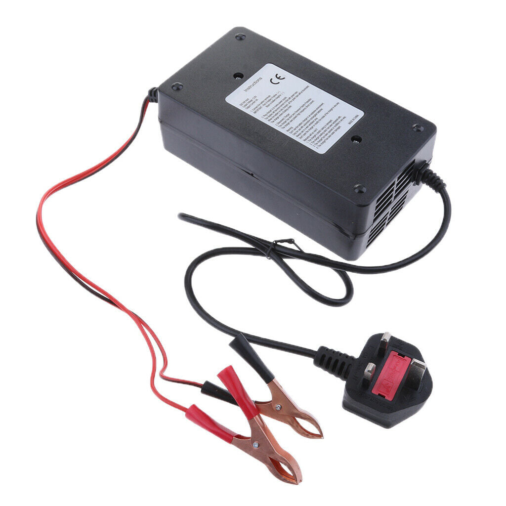 Car RV Truck Motorcycle Battery Charger Maintainer 12V 6A Smart Trickle UK