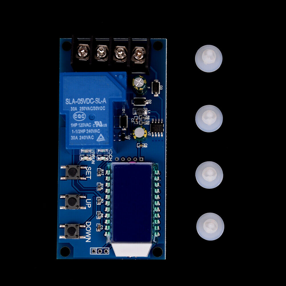 30A 6-60V Charging Control Module LCD Display Protection Board Lithium Batter Qx