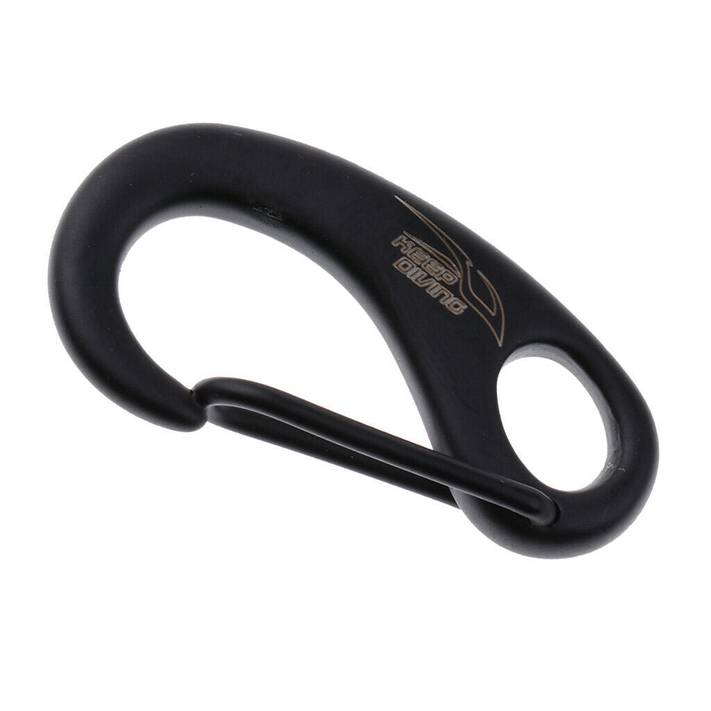 Scuba Diving Stainless Steel Egg Quick Link Carabiner Snap Hook Clip 50mm